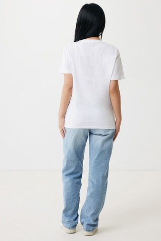 IQONIQ Yala Damen T-Shirt aus recycelter Baumwolle recycled white bedrucken, Art.-Nr. T4100.004.S
