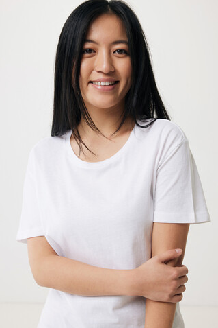 IQONIQ Yala Damen T-Shirt aus recycelter Baumwolle recycled white bedrucken, Art.-Nr. T4100.004.S