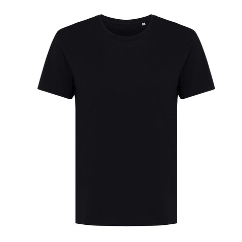 IQONIQ Yala Damen T-Shirt aus recycelter Baumwolle schwarz bedrucken, Art.-Nr. T4100.001.XL