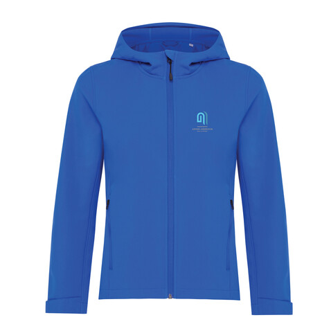 IQONIQ Makalu Damen Softshelljacke aus recyceltem Polyester Königsblau bedrucken, Art.-Nr. T4700.025.XXL