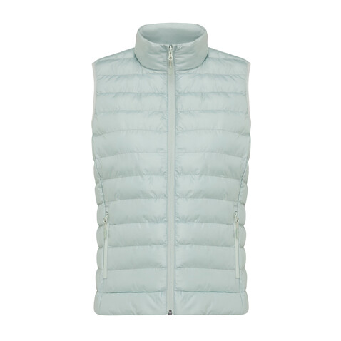 IQONIQ Meru Damen Bodywarmer aus recyceltem Polyester Iceberg green bedrucken, Art.-Nr. T4702.023.XXXL IQONIQ Meru Damen Bodywarmer aus recyceltem Polyester Iceberg green bedrucken, Art.-Nr. T4702.023.XXXL