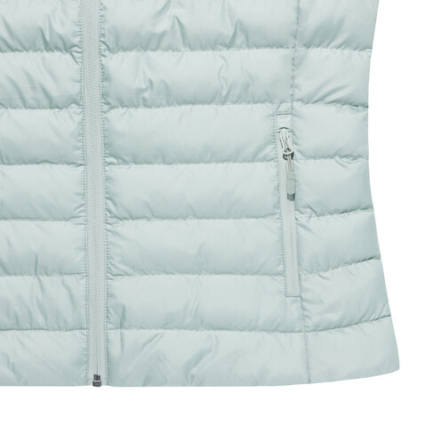 IQONIQ Meru Damen Bodywarmer aus recyceltem Polyester Iceberg green bedrucken, Art.-Nr. T4702.023.XXXL IQONIQ Meru Damen Bodywarmer aus recyceltem Polyester Iceberg green bedrucken, Art.-Nr. T4702.023.XXXL
