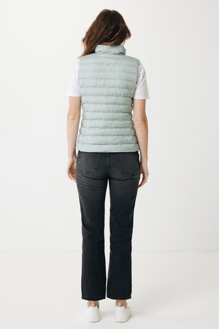IQONIQ Meru Damen Bodywarmer aus recyceltem Polyester Iceberg green bedrucken, Art.-Nr. T4702.023.XXXL IQONIQ Meru Damen Bodywarmer aus recyceltem Polyester Iceberg green bedrucken, Art.-Nr. T4702.023.XXXL