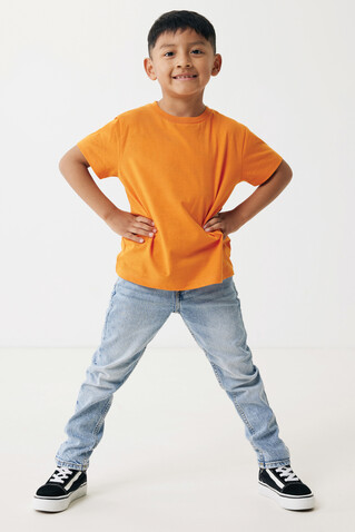 IQONIQ Koli Kids T-Shirt aus recycelter Baumwolle orange bedrucken, Art.-Nr. T6100.044.910 IQONIQ Koli Kids T-Shirt aus recycelter Baumwolle orange bedrucken, Art.-Nr. T6100.044.910
