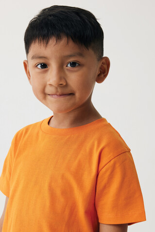 IQONIQ Koli Kids T-Shirt aus recycelter Baumwolle orange bedrucken, Art.-Nr. T6100.044.910 IQONIQ Koli Kids T-Shirt aus recycelter Baumwolle orange bedrucken, Art.-Nr. T6100.044.910