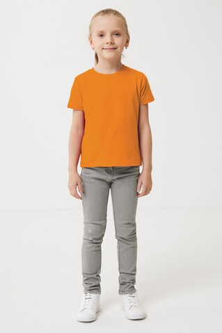 IQONIQ Koli Kids T-Shirt aus recycelter Baumwolle orange bedrucken, Art.-Nr. T6100.044.910 IQONIQ Koli Kids T-Shirt aus recycelter Baumwolle orange bedrucken, Art.-Nr. T6100.044.910