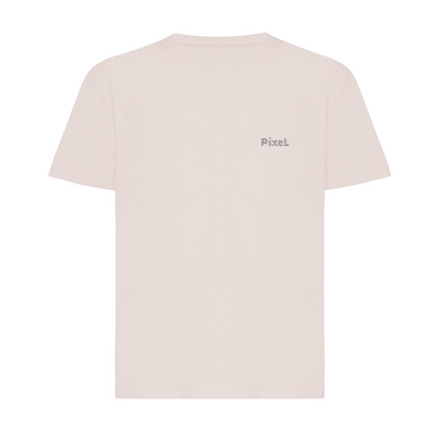 IQONIQ Koli Kids T-Shirt aus recycelter Baumwolle cloud pink bedrucken, Art.-Nr. T6100.039.56