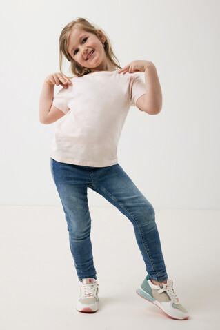 IQONIQ Koli Kids T-Shirt aus recycelter Baumwolle cloud pink bedrucken, Art.-Nr. T6100.039.56