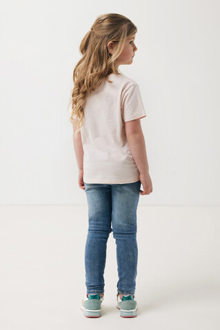 IQONIQ Koli Kids T-Shirt aus recycelter Baumwolle cloud pink bedrucken, Art.-Nr. T6100.039.56