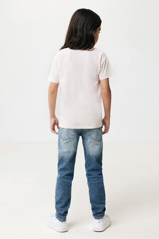 IQONIQ Koli Kids T-Shirt aus recycelter Baumwolle cloud pink bedrucken, Art.-Nr. T6100.039.56
