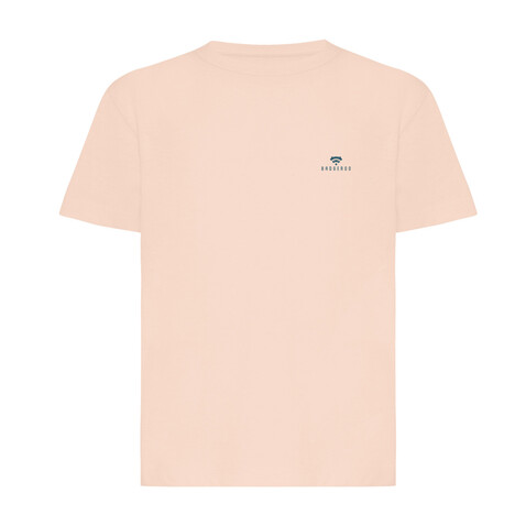 IQONIQ Koli Kids T-Shirt aus recycelter Baumwolle peach nectar bedrucken, Art.-Nr. T6100.038.56
