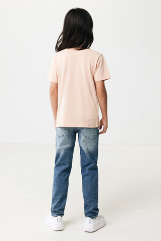 IQONIQ Koli Kids T-Shirt aus recycelter Baumwolle peach nectar bedrucken, Art.-Nr. T6100.038.56
