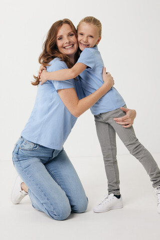 IQONIQ Koli Kids T-Shirt aus recycelter Baumwolle sky blue bedrucken, Art.-Nr. T6100.022.910