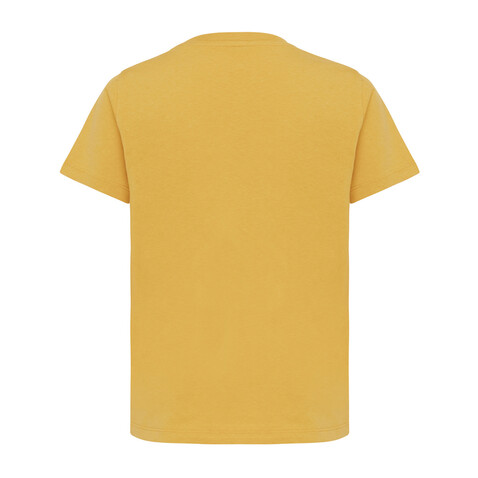 IQONIQ Koli Kids T-Shirt aus recycelter Baumwolle ochre yellow bedrucken, Art.-Nr. T6100.021.78