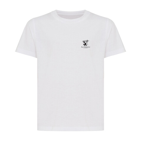 IQONIQ Koli Kids T-Shirt aus recycelter Baumwolle recycled white bedrucken, Art.-Nr. T6100.004.1314