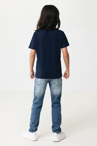IQONIQ Koli Kids T-Shirt aus recycelter Baumwolle navy blau bedrucken, Art.-Nr. T6100.002.1314 IQONIQ Koli Kids T-Shirt aus recycelter Baumwolle navy blau bedrucken, Art.-Nr. T6100.002.1314