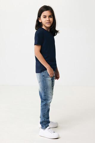 IQONIQ Koli Kids T-Shirt aus recycelter Baumwolle navy blau bedrucken, Art.-Nr. T6100.002.1314 IQONIQ Koli Kids T-Shirt aus recycelter Baumwolle navy blau bedrucken, Art.-Nr. T6100.002.1314