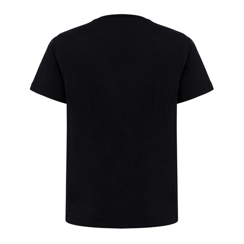 IQONIQ Koli Kids T-Shirt aus recycelter Baumwolle schwarz bedrucken, Art.-Nr. T6100.001.1314