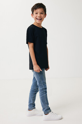IQONIQ Koli Kids T-Shirt aus recycelter Baumwolle schwarz bedrucken, Art.-Nr. T6100.001.1314