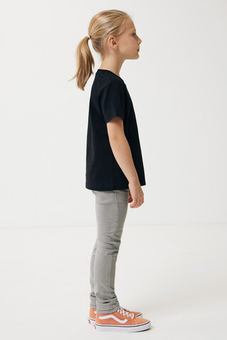 IQONIQ Koli Kids T-Shirt aus recycelter Baumwolle schwarz bedrucken, Art.-Nr. T6100.001.1314