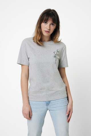 IQONIQ Manuel ungefärbtes T-Shirt aus recycelter Baumwolle heather grey bedrucken, Art.-Nr. T9101.013.S IQONIQ Manuel ungefärbtes T-Shirt aus recycelter Baumwolle heather grey bedrucken, Art.-Nr. T9101.013.S