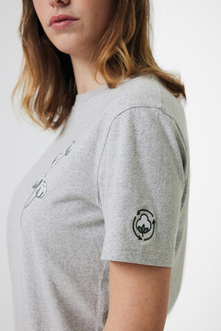 IQONIQ Manuel ungefärbtes T-Shirt aus recycelter Baumwolle heather grey bedrucken, Art.-Nr. T9101.013.S IQONIQ Manuel ungefärbtes T-Shirt aus recycelter Baumwolle heather grey bedrucken, Art.-Nr. T9101.013.S