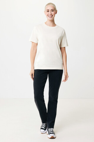 IQONIQ Kakadu relaxed T-Shirt aus recycelter Baumwolle natural raw bedrucken, Art.-Nr. T9103.018.XS