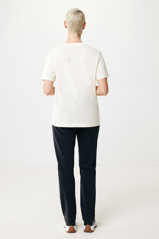 IQONIQ Kakadu relaxed T-Shirt aus recycelter Baumwolle natural raw bedrucken, Art.-Nr. T9103.018.XS