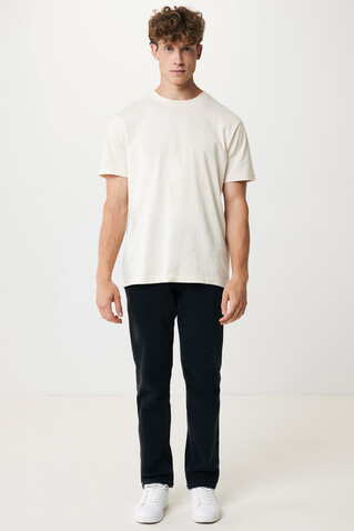 IQONIQ Kakadu relaxed T-Shirt aus recycelter Baumwolle natural raw bedrucken, Art.-Nr. T9103.018.XS