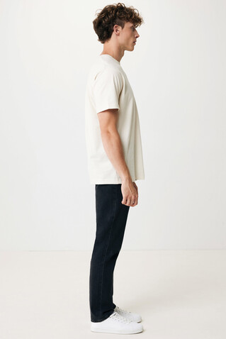 IQONIQ Kakadu relaxed T-Shirt aus recycelter Baumwolle natural raw bedrucken, Art.-Nr. T9103.018.XS