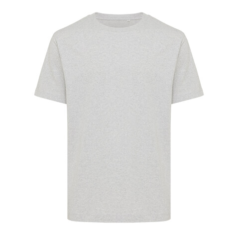 IQONIQ Kakadu relaxed T-Shirt aus recycelter Baumwolle heather grey bedrucken, Art.-Nr. T9103.013.XXS