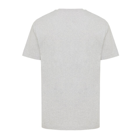 IQONIQ Kakadu relaxed T-Shirt aus recycelter Baumwolle heather grey bedrucken, Art.-Nr. T9103.013.XXS