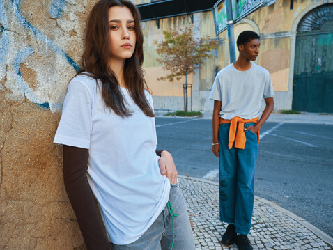IQONIQ Kakadu relaxed T-Shirt aus recycelter Baumwolle recycled white bedrucken, Art.-Nr. T9103.004.XL IQONIQ Kakadu relaxed T-Shirt aus recycelter Baumwolle recycled white bedrucken, Art.-Nr. T9103.004.XL