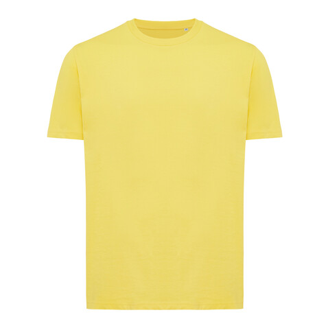 IQONIQ Sierra Lightweight T-Shirt aus recycelter Baumwolle gelb bedrucken, Art.-Nr. T9104.045.M