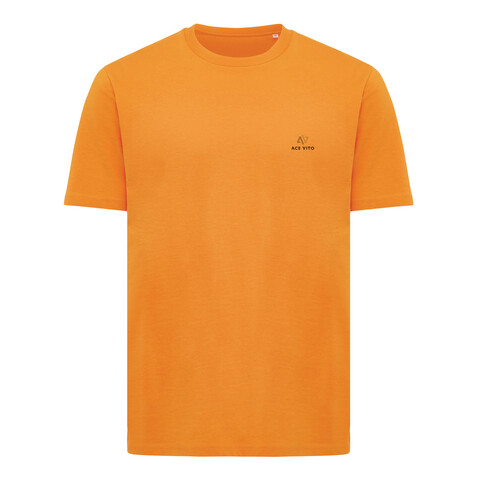IQONIQ Sierra Lightweight T-Shirt aus recycelter Baumwolle orange bedrucken, Art.-Nr. T9104.044.XXL