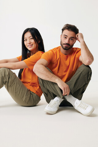 IQONIQ Sierra Lightweight T-Shirt aus recycelter Baumwolle orange bedrucken, Art.-Nr. T9104.044.XXL