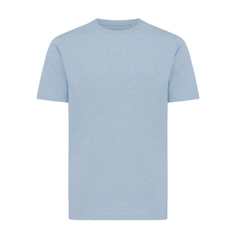 IQONIQ Sierra Lightweight T-Shirt aus recycelter Baumwolle light heather blue bedrucken, Art.-Nr. T9104.042.XXXL