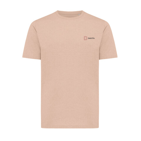 IQONIQ Sierra Lightweight T-Shirt aus recycelter Baumwolle peach nectar bedrucken, Art.-Nr. T9104.038.M