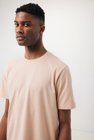 IQONIQ Sierra Lightweight T-Shirt aus recycelter Baumwolle peach nectar bedrucken, Art.-Nr. T9104.038.M