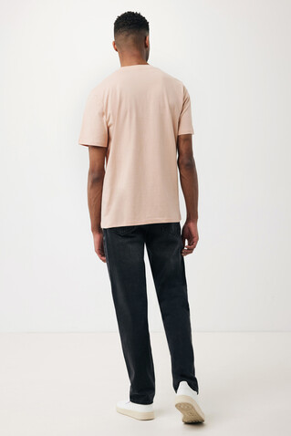IQONIQ Sierra Lightweight T-Shirt aus recycelter Baumwolle peach nectar bedrucken, Art.-Nr. T9104.038.M