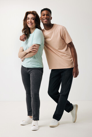 IQONIQ Sierra Lightweight T-Shirt aus recycelter Baumwolle peach nectar bedrucken, Art.-Nr. T9104.038.M