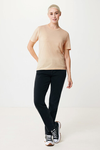 IQONIQ Sierra Lightweight T-Shirt aus recycelter Baumwolle peach nectar bedrucken, Art.-Nr. T9104.038.M