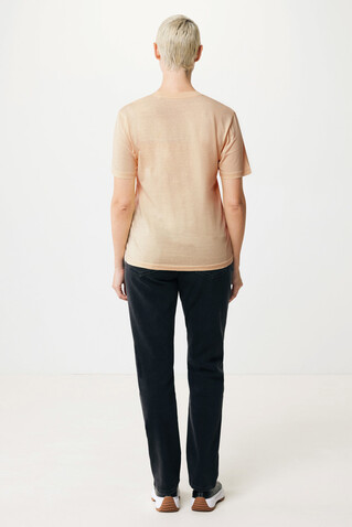 IQONIQ Sierra Lightweight T-Shirt aus recycelter Baumwolle peach nectar bedrucken, Art.-Nr. T9104.038.M