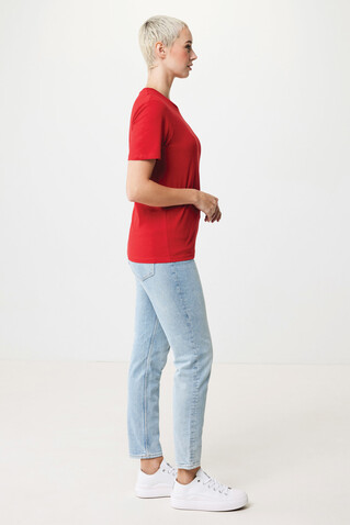 IQONIQ Sierra Lightweight T-Shirt aus recycelter Baumwolle rot bedrucken, Art.-Nr. T9104.029.XS