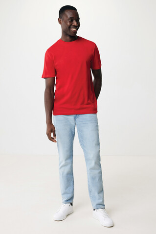 IQONIQ Sierra Lightweight T-Shirt aus recycelter Baumwolle rot bedrucken, Art.-Nr. T9104.029.XS