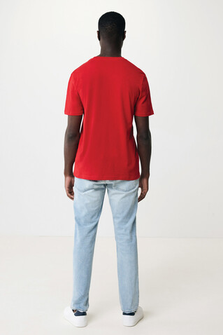 IQONIQ Sierra Lightweight T-Shirt aus recycelter Baumwolle rot bedrucken, Art.-Nr. T9104.029.XS