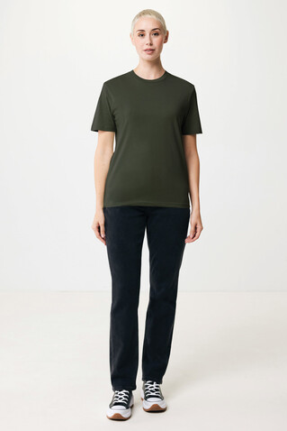 IQONIQ Sierra Lightweight T-Shirt aus recycelter Baumwolle khaki bedrucken, Art.-Nr. T9104.020.XS