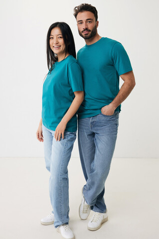 IQONIQ Sierra Lightweight T-Shirt aus recycelter Baumwolle verdigris bedrucken, Art.-Nr. T9104.009.XL