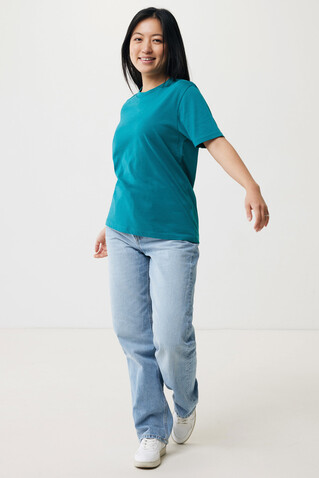 IQONIQ Sierra Lightweight T-Shirt aus recycelter Baumwolle verdigris bedrucken, Art.-Nr. T9104.009.XL