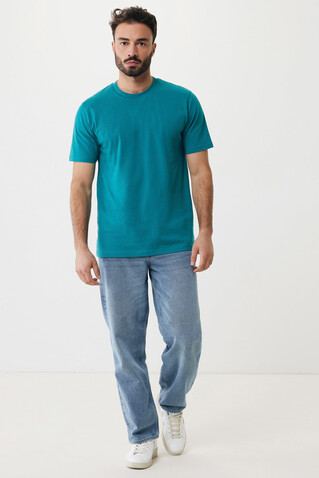 IQONIQ Sierra Lightweight T-Shirt aus recycelter Baumwolle verdigris bedrucken, Art.-Nr. T9104.009.XL